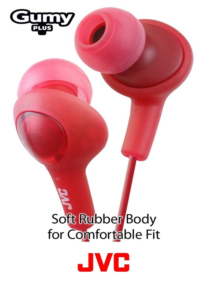 JVC HAFX5D Gumy Plus Inner Ear Headphones (Orange) - Image 5